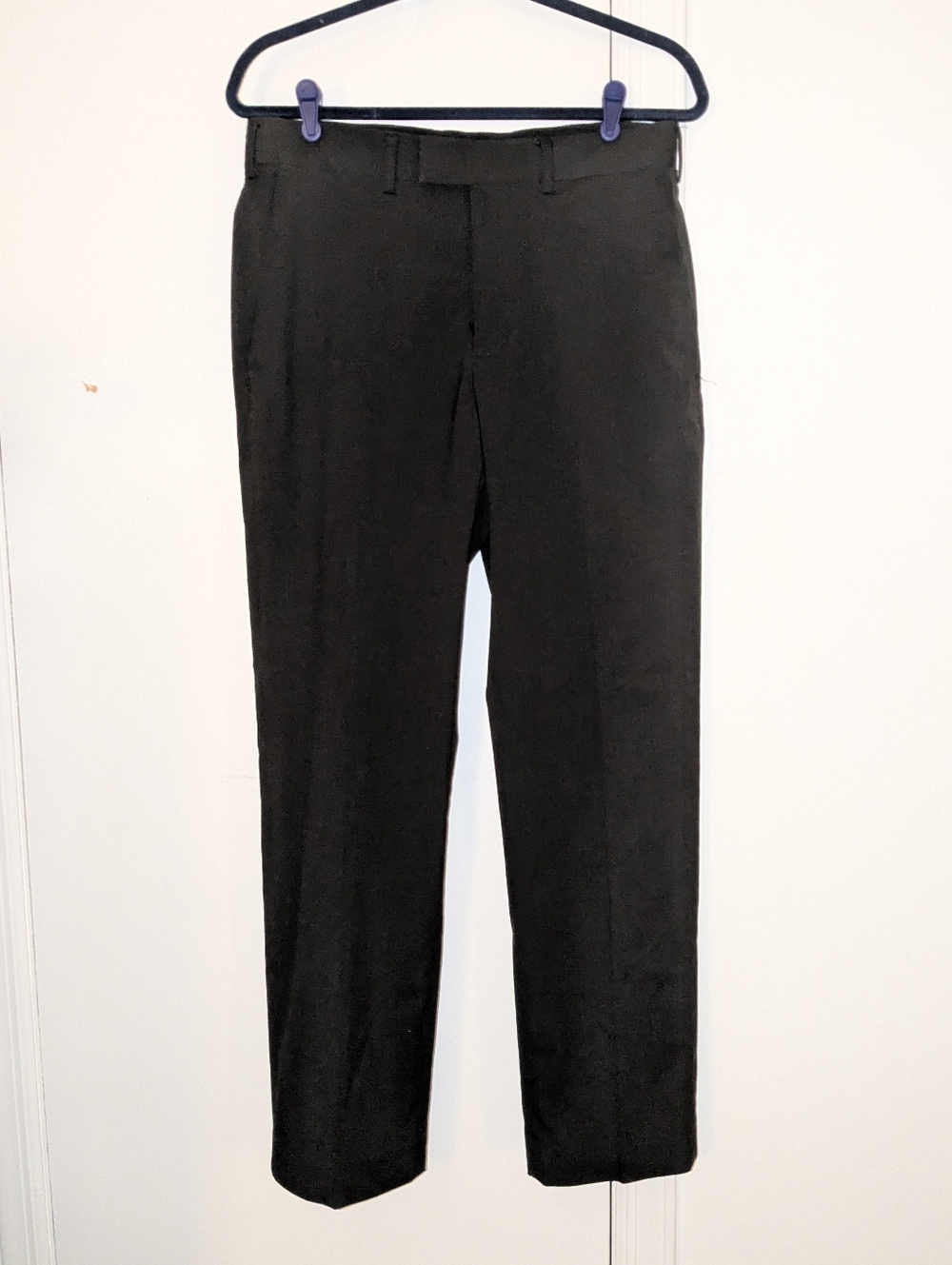 MENS AXIST BLACK CHINO DRESS PANTS  30x30
